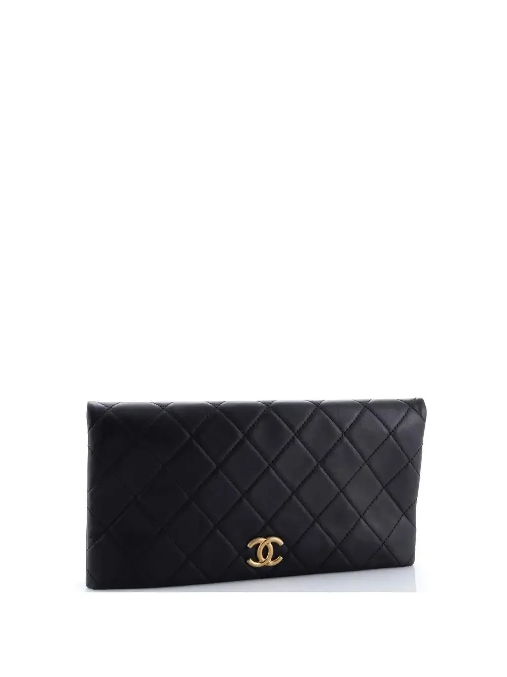 Chanel Cc Foldover Clutch Quilted #269885C32B